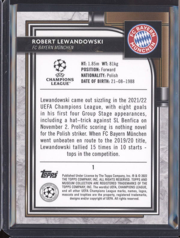 Robert Lewandowski 2022 Toops Museum Collection 1