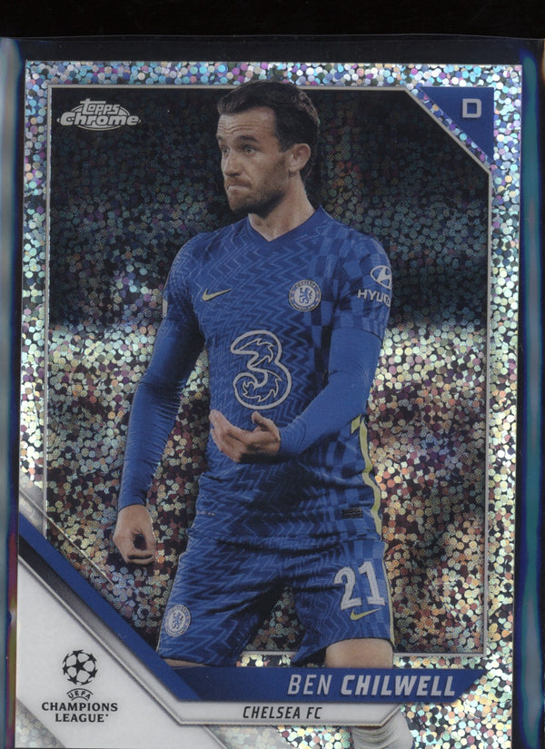 Ben Chilwell 2021/22 Topps Chrome UEFA Champions League Speckle