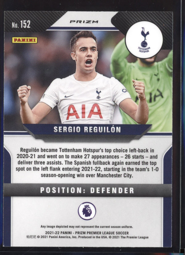 Sergio Reguilon 2021-22 Panini Prizm Premier League Multicolor