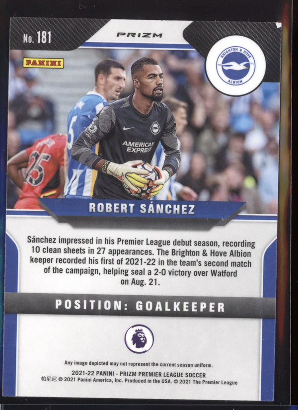 Robert Sanchez 2021-22 Panini Prizm Premier League Hyper