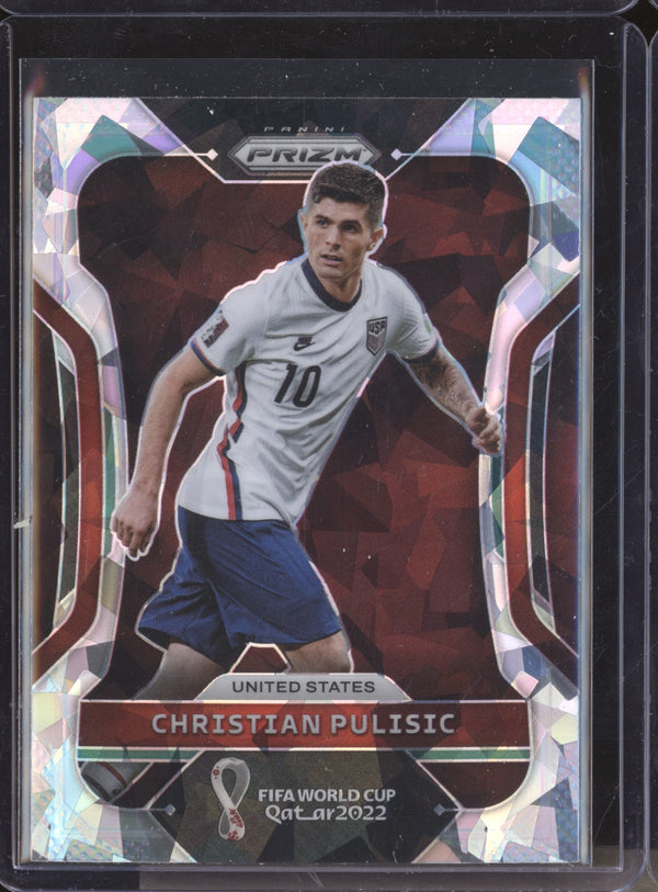 Christian Pulisic 2022 Panini Prizm World Cup 201 Ice