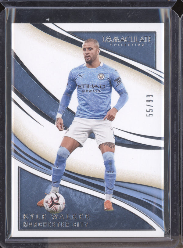 Kyle Walker 2020 Panini Immaculate Soccer 184 55/99