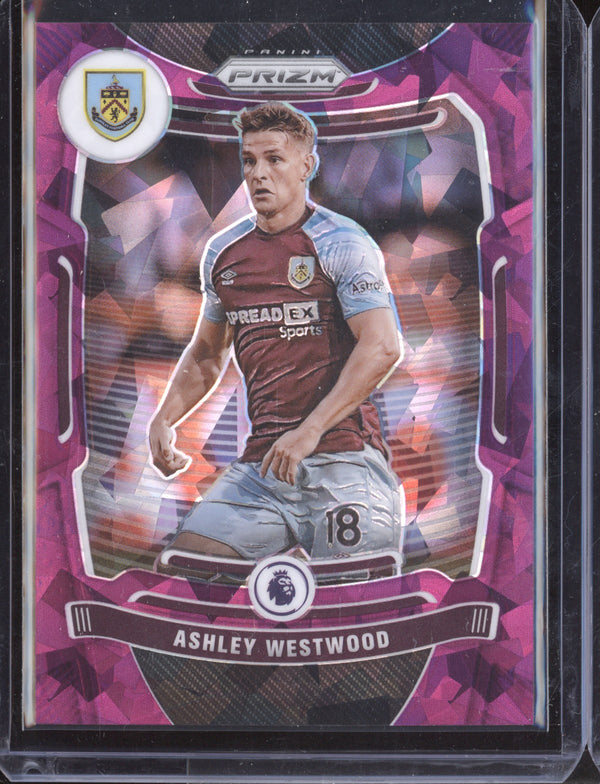 Ashley Westwood 2021-22 Panini Prizm PL 70 Purple Ice 09/49