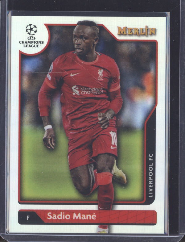 Sadio Mane 2022 Toops Merlin 13 Refractor