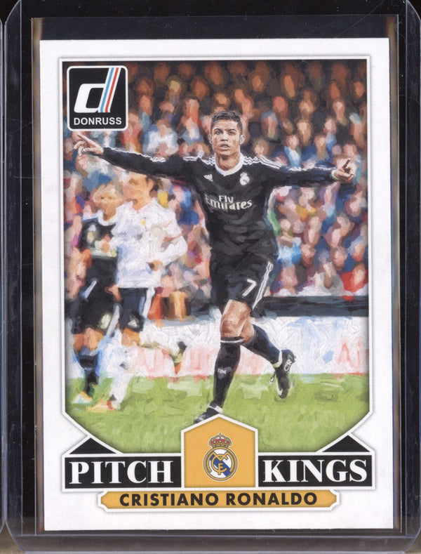 Cristiano Ronaldo 2015-16 Panini Donruss Soccer 3 Pitch Kings