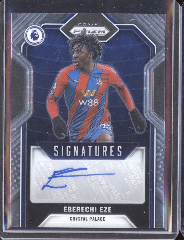 Eberechi Eze 2021-22 Panini Prizm Premier League S-EE Signatures