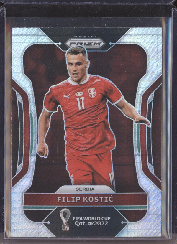 Filip Kostic 2022 Panini Prizm World Cup 256 Hyper