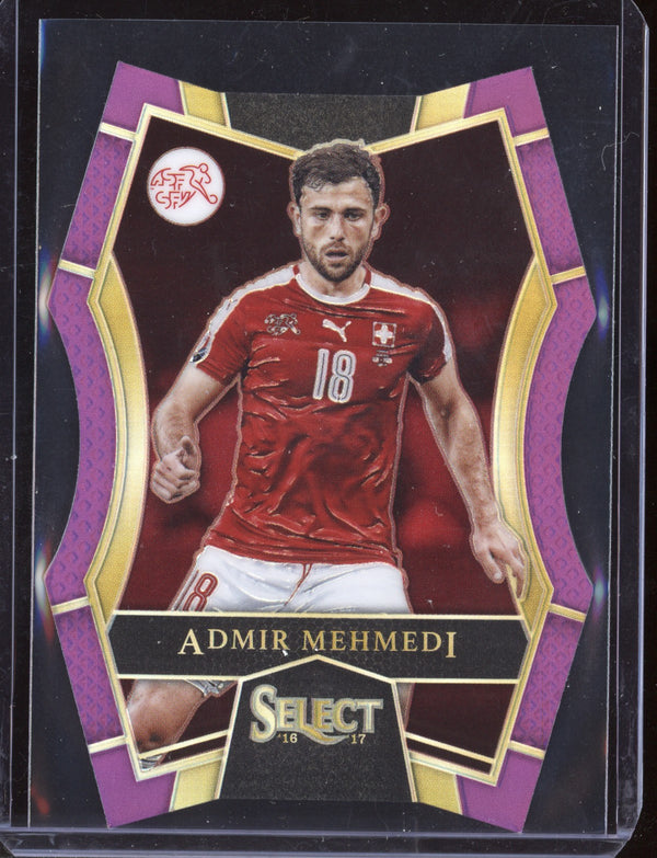 Admir Mehmedi 2016 Panini Select Soccer Mezzanine Purple Die-Cut 6/149