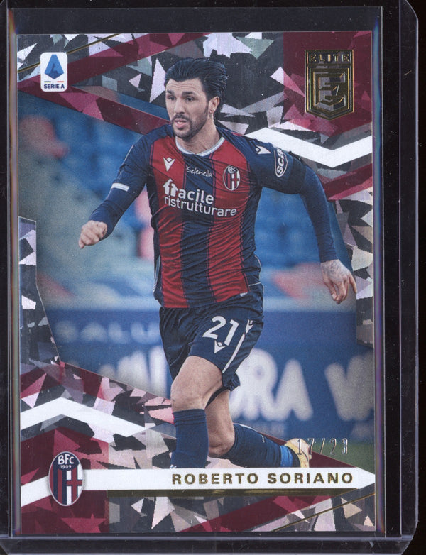 Roberto Soriano 2020/21 Panini Chronicles Elite Serie A Cracked Ice 17/23