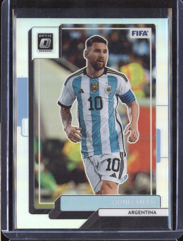 Lionel Messi 2022-23 Panini Donruss Soccer 1 Holo