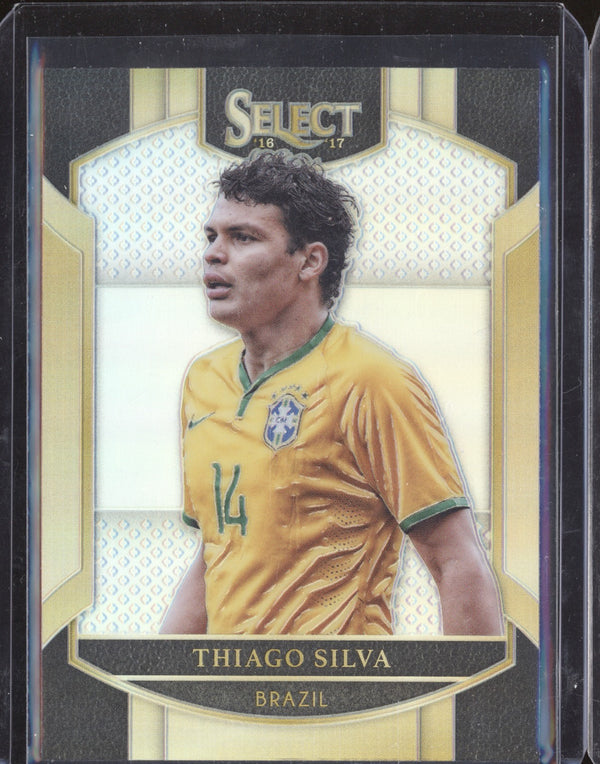 Thiago Silva 2016-17 Panini Select Soccer 4 Silver