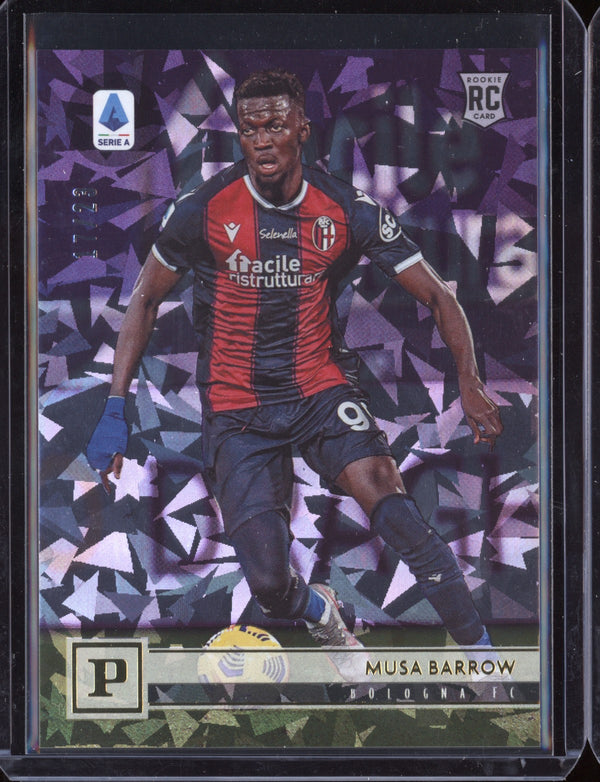 Musa Barrow 2020/21 Panini Chronicles Elite Serie A Cracked Ice RC 17/23