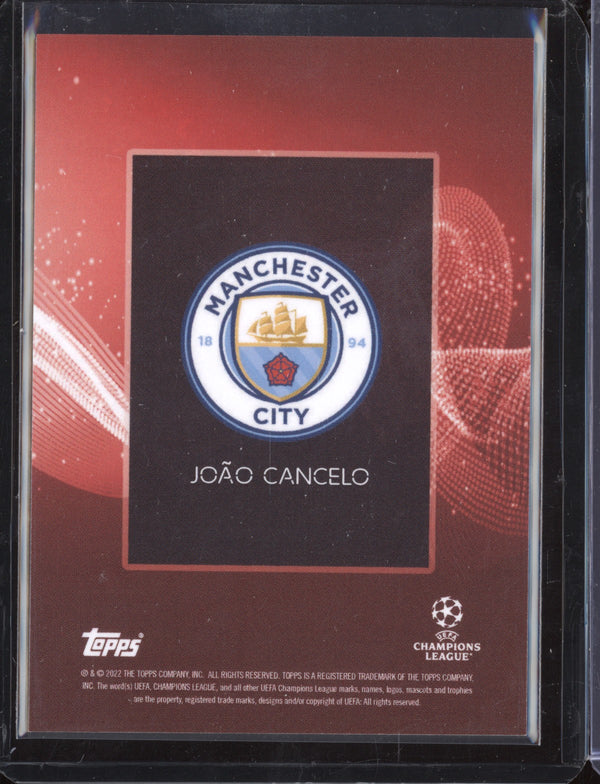 Joao Cancelo 2022 Topps Knockout Red Auto 3/5