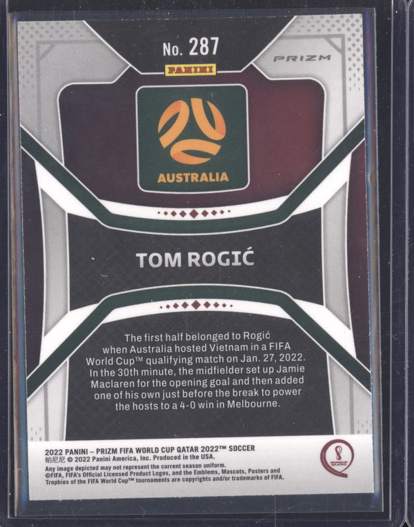 Tom Rogic 2022 Panini Prizm World Cup 287 Ice