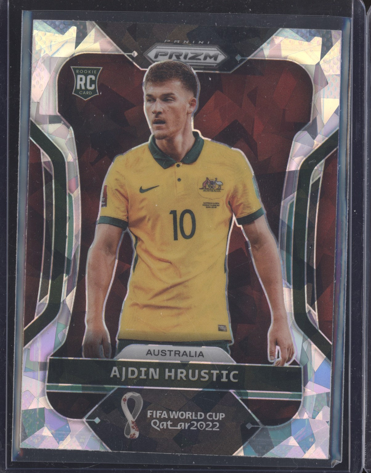 Ajdin Hrustic 2022 Panini Prizm World Cup 283 Ice RC