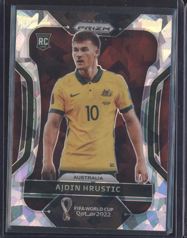 Ajdin Hrustic 2022 Panini Prizm World Cup 283 Ice RC