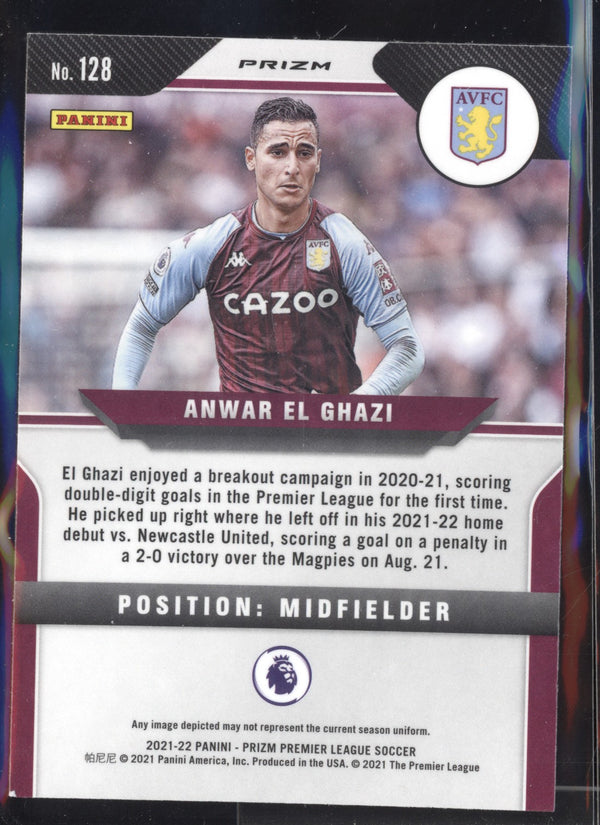 Anwar El Ghazi 2021-22 Panini Prizm Premier League Multicolor