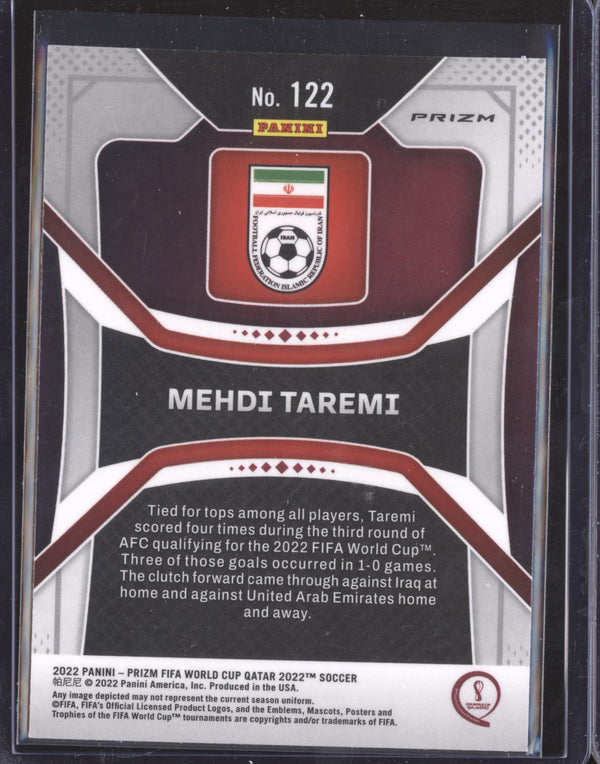 Mehdi Taremi 2022 Panini Prizm World Cup 122 Silver RC