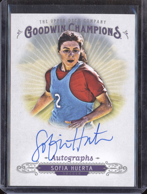 Sofia Huerta 2018 Upper Deck Goodwin Champions A-SH Autographs