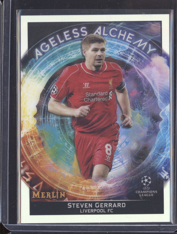 Steven Gerrard 2022 Toops Merlin AA-5 Ageless Alchemy