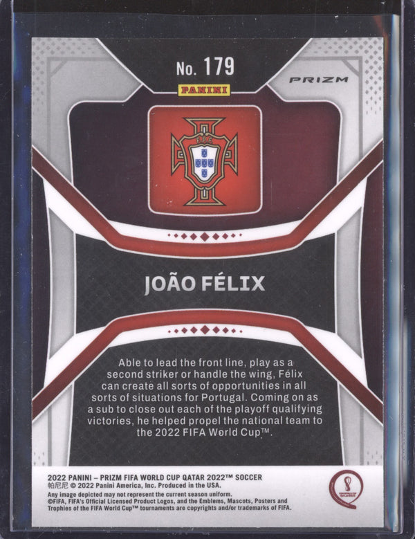 Joao Felix 2022 Panini Prizm World Cup 179 Silver