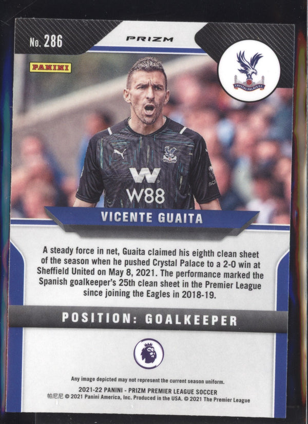 Vicente Guaita 2021-22 Panini Prizm Premier League Hyper