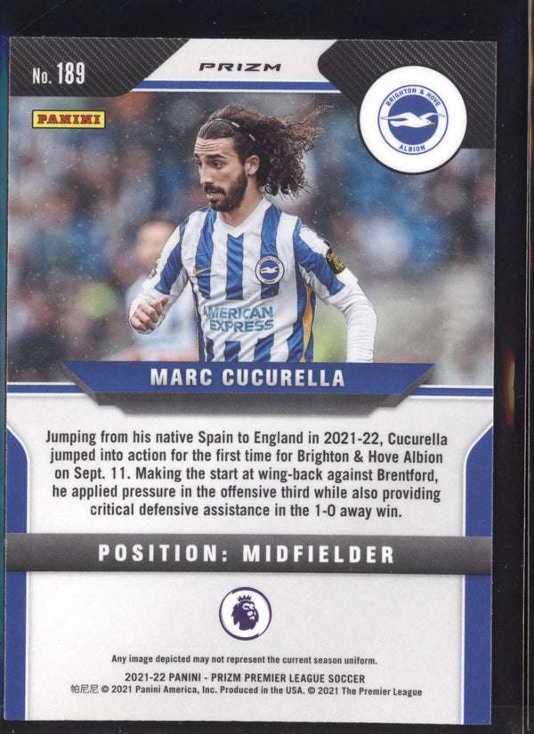 Marc Cucurella 2021-22 Panini Prizm Premier League Silver