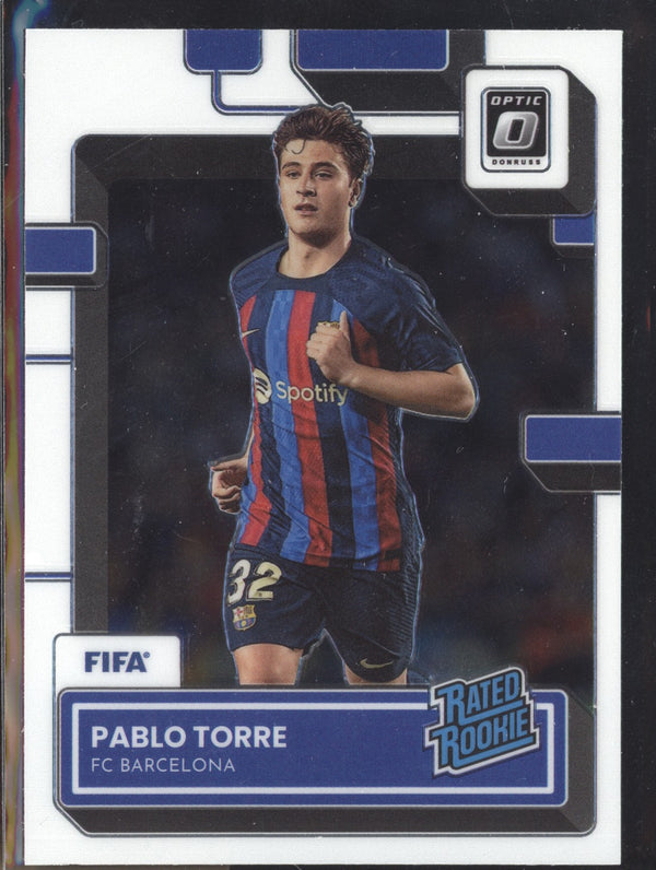 Pablo Torre 2022-23 Panini Donruss Soccer 190 Optic Rated Rookie RC