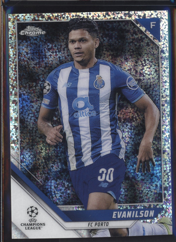 Evanilson 2021/22 Topps Chrome UEFA Champions League Speckle