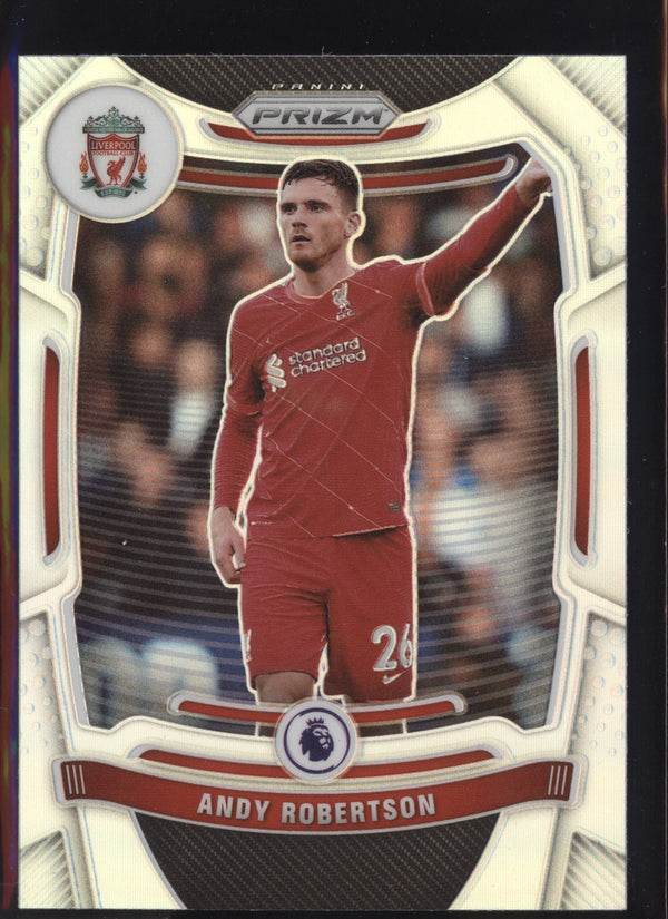 Andy Robertson 2021-22 Panini Prizm Premier League Silver