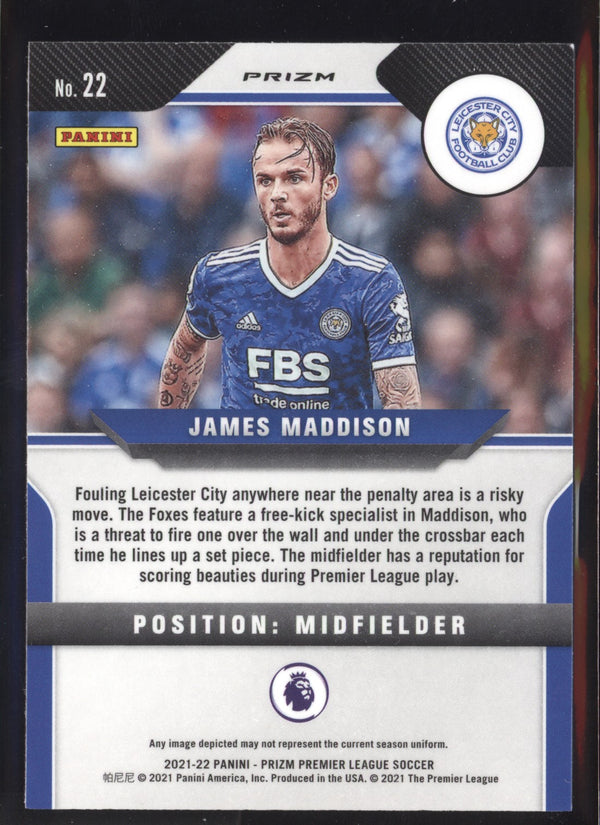 James Maddison 2021-22 Panini Prizm Premier League Multicolor