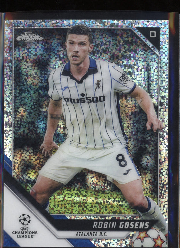 Robin Gosens 2021/22 Topps Chrome UEFA Champions League Speckle