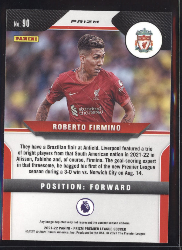 Roberto Firmino 2021-22 Panini Prizm Premier League Multicolor