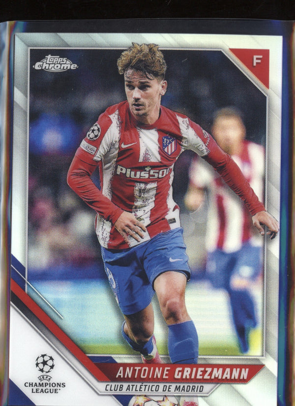 Antoine Griezmann 2021/22 Topps Chrome UEFA Champions League Refractor