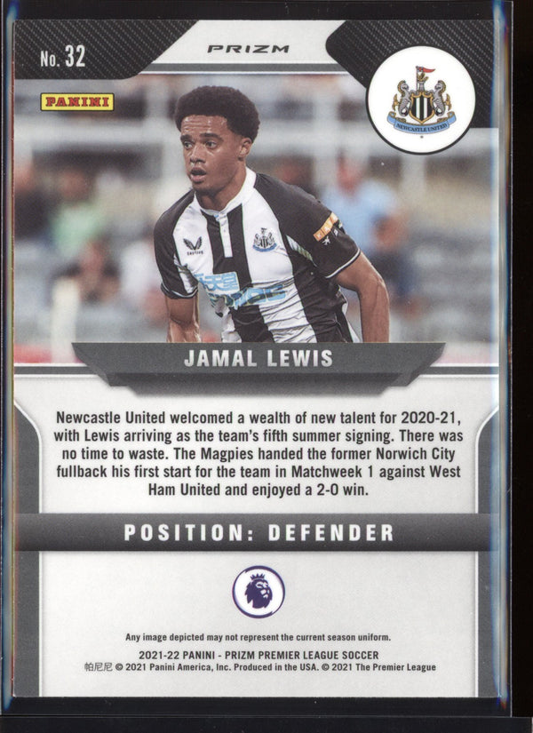 Jamal Lewis 2021-22 Panini Prizm Premier League Silver