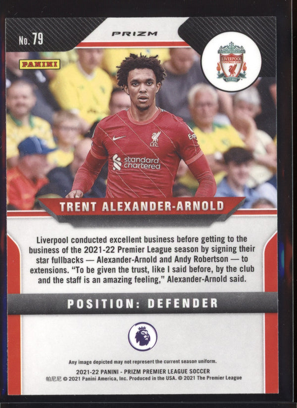 Trent Alexander-Arnold 2021-22 Panini Prizm Premier League Multicolor