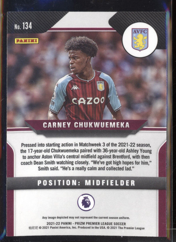 Carney Chukwuemeka 2021-2023 Panini Prizm Premier League RC