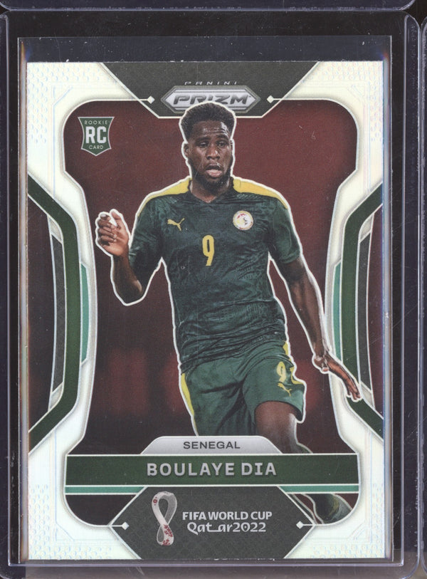 Boulaye Dia 2022 Panini Prizm World Cup 246 Silver RC