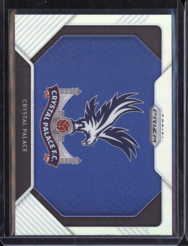 Crystal Palace 2021-22 Panini Prizm Premier League Team Logo Silver Prizm