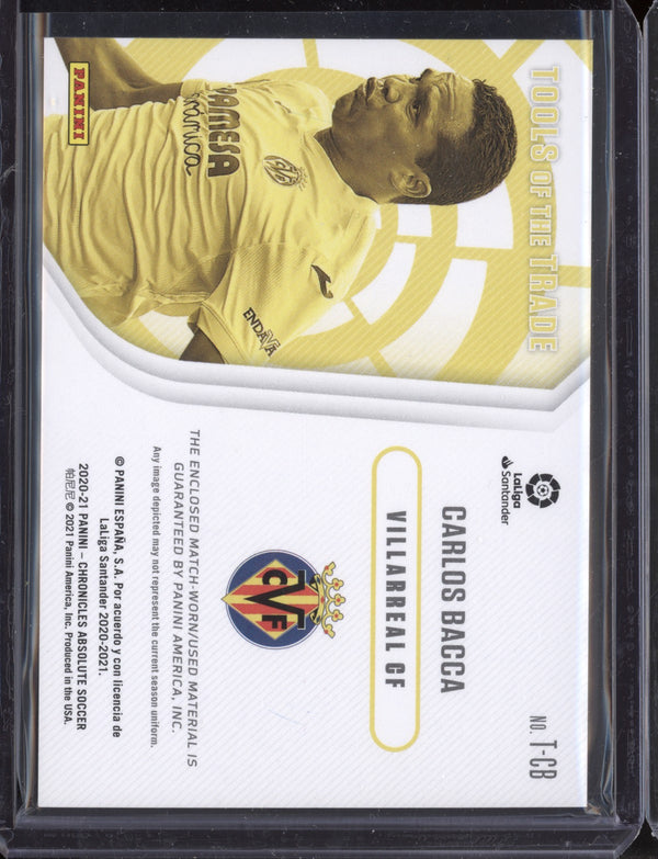 Carlos Bacca 2020 Panini Chronicles Soccer Tools of the Trade 2/500