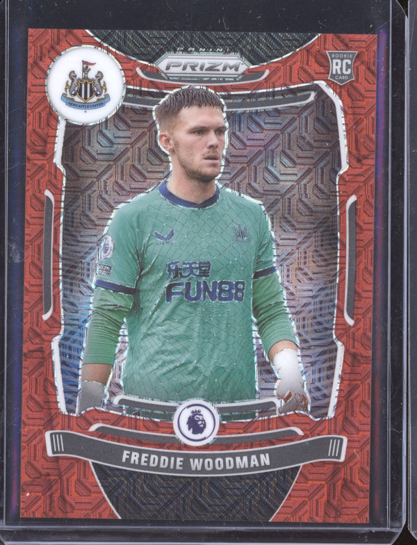 Freddie Woodman 2021-22 Panini Prizm PL 31 Red Mojo RC 85/159