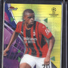 Pierre Kalulu 2021-22 Topps Finest UEFA CL Yellow Refractor RC 236/250