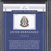 Javier Hernandez 2018 Panini National Treasures CE-JH Century Materials 16/99