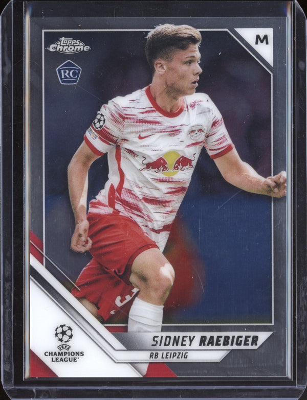 Sidney Raebiger 2021/22 Topps Chrome UEFA Champions League RC