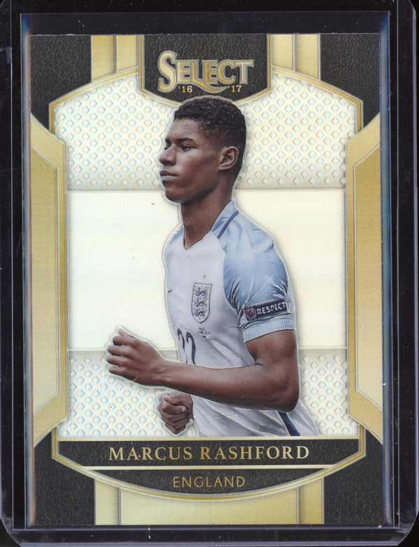 Marcus Rashford 2016 Panini Select Soccer Silver Prizm