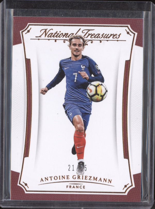 Antoine Griezmann 2018 Panini National Treasures 27 Bronze 21/25