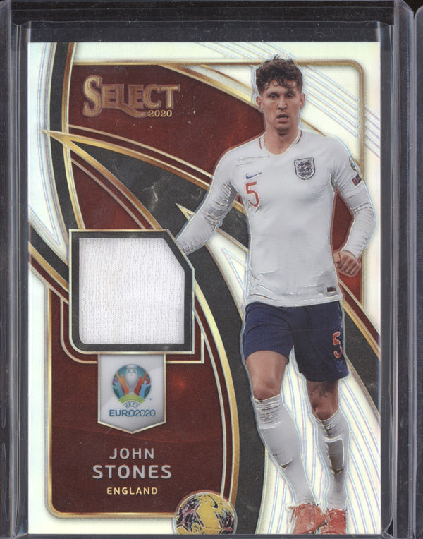 John Stones 2020 Panini Select Euro ST-JST Stars Relics