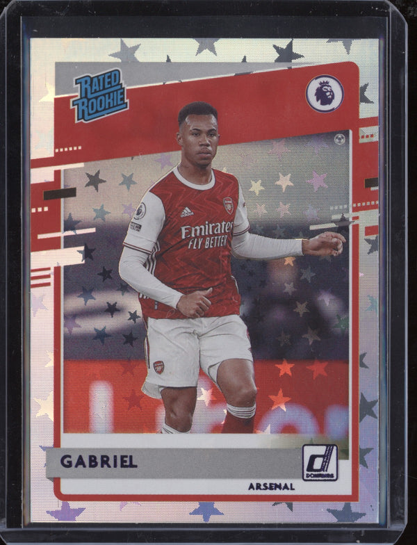 Gabriel 2020-21 Panini Chronicles Soccer 8 Donruss Purple Astro