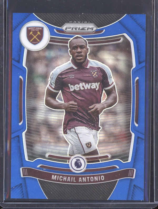 Michail Antonio 2021-22 Panini Prizm PL 240 Blue 243/340