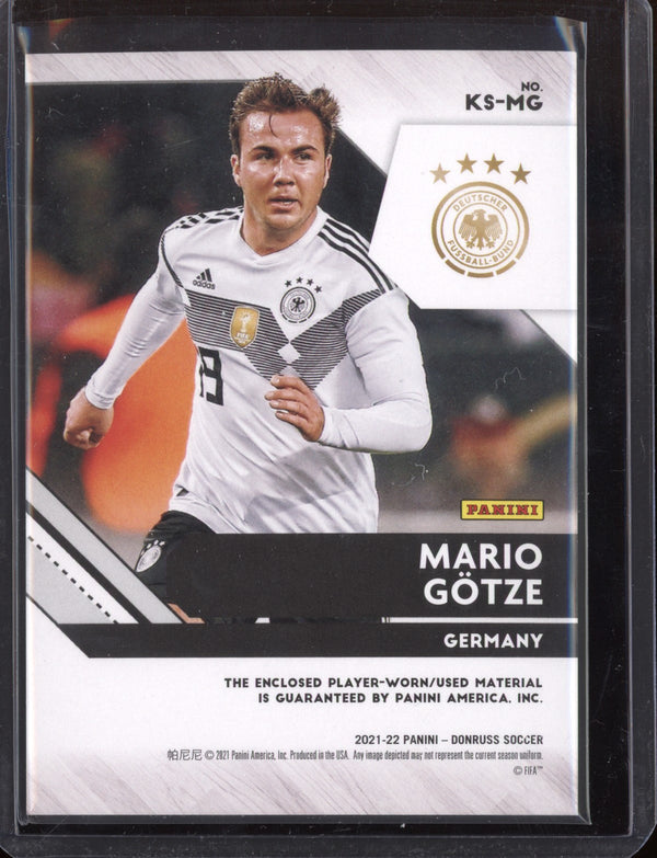 Mario Gotze 2021 Panini Donruss Soccer Kit Series Jersey